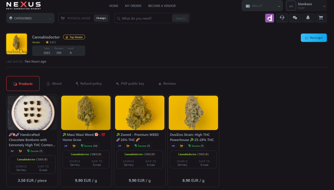 Nexus Market secure darknet network with verified onion mirrors and anonymous vendor connections